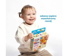 Dėlionė CzuCzu Puzzle Vehicles mažos ir didelės 2+ 93785