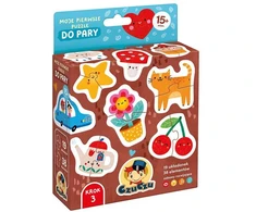 Dėlionė CzuCzu My first puzzle Pairs 19 puzzles 15m+ ZA5545