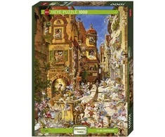 Dėlionė Heye Puzzle 1000 dalys - Romantyczne miasto - dzień