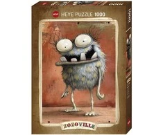 Dėlionė Heye Puzzle 1000 dalys - Zozoville, Wielkie oczy