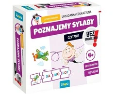 „Jawa“ dėlionės žaidimas Mes mokomės skiemenų su profesoriumi, mokomės skaityti