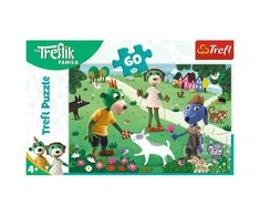 Trefl dėlionė 60 vnt. - Treflikai gamtoje