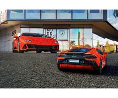 Dėlionė Puzzle - Ravensburger 3D Model Lamborghini Huracan Žalias