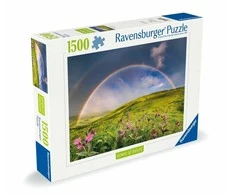 Ravensburger Dėlionė 1500 vnt. - Vaivorykštė virš pievos