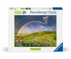 Ravensburger Dėlionė 1500 vnt. - Vaivorykštė virš pievos