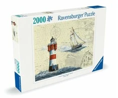 Ravensburger Dėlionė 2000 vnt. - Švyturys