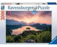 Ravensburger Dėlionė 3000 vnt. - Bledo ežeras Slovėnija