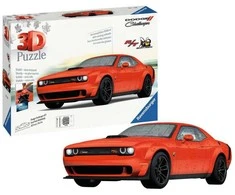 Ravensburger 3D Dėlionė 165 vnt. - Dodge Challenger Scat Pack automobilis
