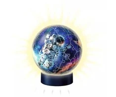 Ravensburger 3D Dėlionė 74 vnt. - Šviečiantis rutulys: Astronautas