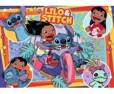 Ravensburger Dėlionė 4x100vnt. - Disney Stičas