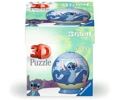 Ravensburger 3D Dėlionė 55 vnt. - Disney (Stitch) kamuolys