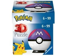 Ravensburger 3D Dėlionė 54 vnt. - Pokemon kamuolys
