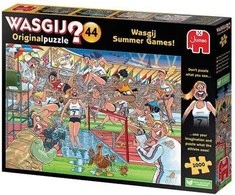 Dėlionė Jumbo Spiele „Wasgij“ – originalūs 44 vasaros žaidimai (1000 vienetų) (JUM01856)