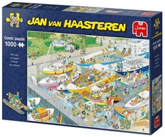 Dėlionė Jumbo Spiele Jumbo Jan van Haasteren Die Schleuse 1000 Teile Puzzle (19067)