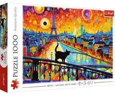 Trefl Dėlionė 1000 vnt. - Katė Paryžiuje