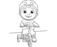 Trefl Dėlionė BABY MAXI 2x10 Cocomelon Friends 43008