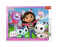 Trefl Gabby's Dollhouse Dėlionė 25 vnt.