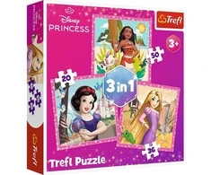 Trefl dėlionė 106 vnt. - Disney princesės