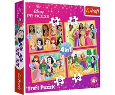 Trefl Dėlionė 207 vnt. - Disney princesės