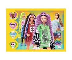 TREFL BARBIE 4 dėlionių rinkinys