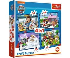 Trefl Dėlionė 207 vnt. - Šunyčiai patruliai (PAW Patrol)