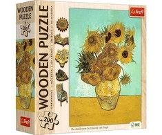 Trefl Dėlionė 200 vnt. - Vincent van Gogh: Saulėgrąžos