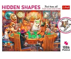 TREFL PUZZLES TREFL Dėlionė „Šunys“, 1000 det.