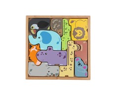 TREFL 61639 Medinė dėlionė ZOO įgula