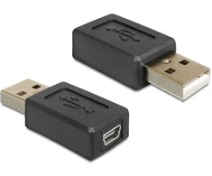 DELOCK 65094 Delock adapter USB AM -> USB mini 5-pin (F)