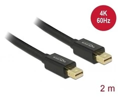 DELOCK Cable mini Displayport male - male 2 m