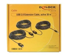 DELOCK kabelis USB 2.0 plėtinys, aktyvus 30 m