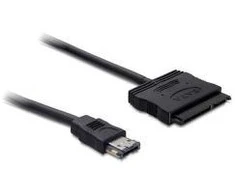 DELOCK Cable eSATAp > 22 pin SATA 2,5i / 3,5i 0,5m