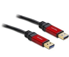 Delock Kabelis USB-A M/M 3.0 1m PREMIUM