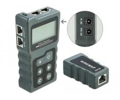 Delock LCD kabelio testeris RJ45 / PoE / DC