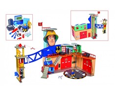 Dickie Simba - Fireman Sam XXL gaisrinė su šviesos garso figūra