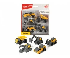 „Dickie Construction Volvo 5-Pak“ statybos transporto priemonės