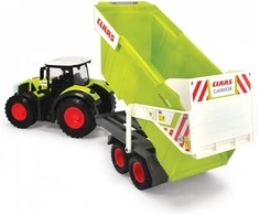 „Dickie Farm“ didelis „Claas“ traktorius su 64 cm priekaba