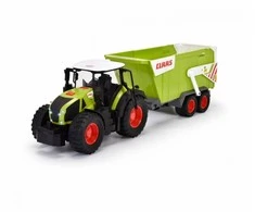 Dickie Didelė interaktyvi traktoriaus traktoriaus priekaba Claas light/sound 64 cm