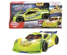 Lenktyninis automobilis su žibintais Garsas Speed Tronic Dickie Toys