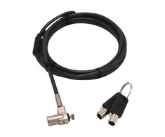 „Dicota“ apsauginio kabelio „T-Lock Ultra Slim V2“ užsegimas su raktu, 3x7 mm lizdu