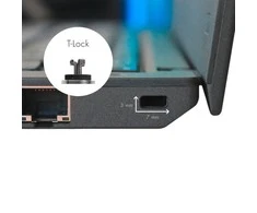 „Dicota“ apsauginio kabelio „T-Lock Ultra Slim V2“ užsegimas su raktu, 3x7 mm lizdu