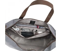 Dicota Nešiojamojo kompiuterio krepšys 13–14,1 colio Shopper Eco Motion šviesiai pilkas