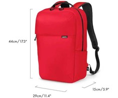 Dicota Commuter 13" - 16" raudona