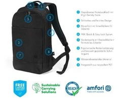 DICOTA Eco kuprinė Slim MOTION 13-14.1i