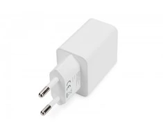 Assmann elektroninis DIGITUS USB įkroviklis 2x USB-A 15W 2x 2.4A baltas