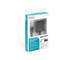 Assmann Electronic DIGITUS USB Type-C to HDMI Adapteris 4K/30Hz kabelio ilgis: 19,5 cm juodas