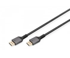 Digitus | 8K DisplayPort Connection Cable Version 1.4 | DB-340201-020-S | DisplayPort to DisplayPort