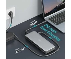 „Digitus“ USB-C dokas / replikatorius (DA-70918)