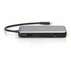 „Digitus“ USB-C prijungimo stotelė, 7 prievadų | DA-70914 | Ethernet LAN (RJ-45) jungtys 1 | HDMI jungtys kiekis 1