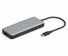 „Digitus USB-C“ įkrovimo stotelė, 8 prievadų | DA-70915 | Ethernet LAN (RJ-45) jungtys: 1 | HDMI jungčių kiekis: 2